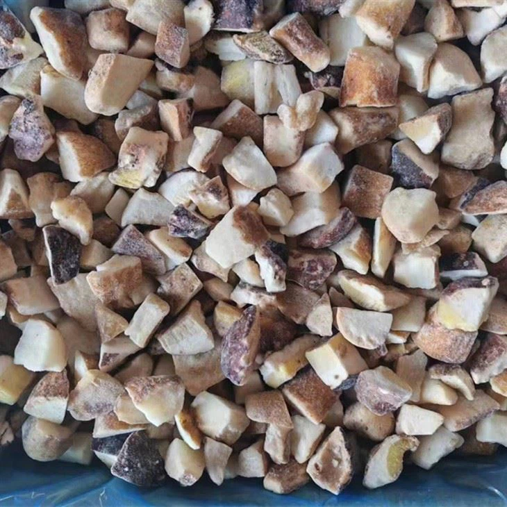 frozen porcini chunks