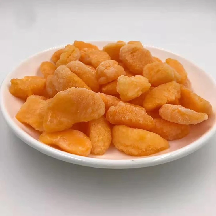 IQF frozen mandarin orange segment quality inspection