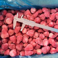 Gefrorener Erdbeervergnügen